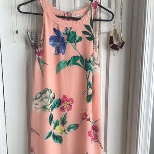 Light Pink Floral Boutique Dress